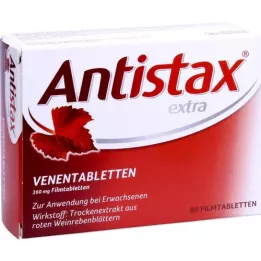 ANTISTAX Extra Venenkablets, 60 kpl