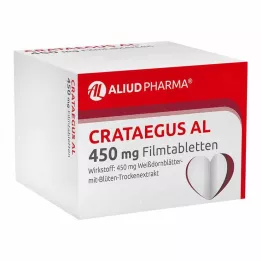 CRATAEGUS AL 450 mg kalvopäällysteiset tabletit, 50 kpl
