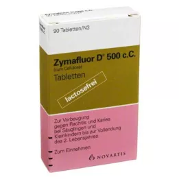 ZYMAFLUOR D 500 C C -tabletit, 90 kpl