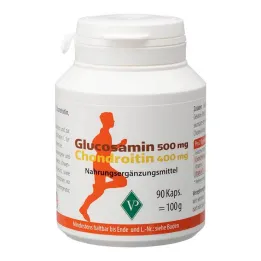 Glukosamiini 500 mg + kondroitiini 400 mg kapselit, 90 kpl