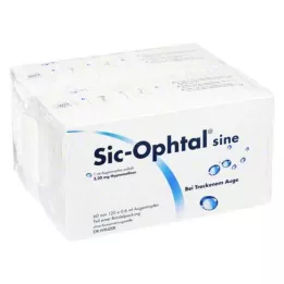 SIC OPHTAL hänen silmätipat silmätipat, 120X0,6 ml