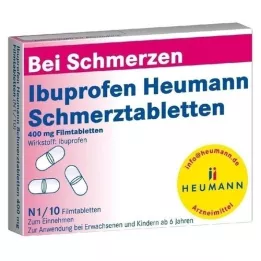 IBUPROFEN Heumann -kipulääkkeet 400 mg, 10 kpl