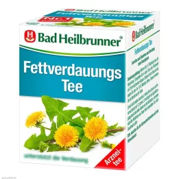 BAD HEILBRUNNER Rasvahajotusteesuodatinpussit, 8x1,8 g