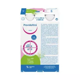 PROVIDE Xtra Drink Apfel -juomapullo, 4x200 ml