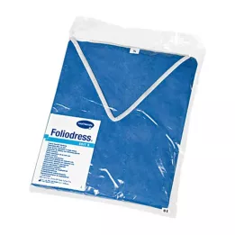 FOLIODRESS puku OP-Aluevaatteet Gr.m sininen, 1 kpl