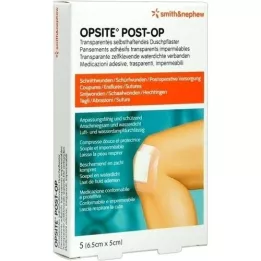OPSITE Post-OP 5x6,5 cm Association, 5 kpl