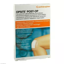 OPSITE Pylväs-OP 8,5x9,5 cm side, 5 kpl