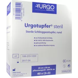 URGOTUPFER Plum -koottu steriili 2+3, 200 kpl