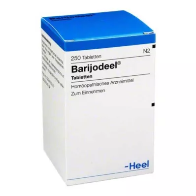 BARIJODEEL Tabletit, 250 kpl