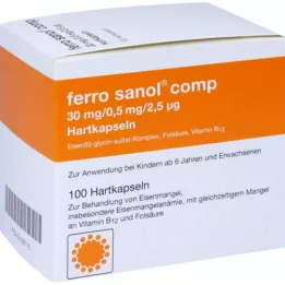 FERRO SANOL comp. Hartkaps.M.MSR.überz.Pellets, 100 kpl