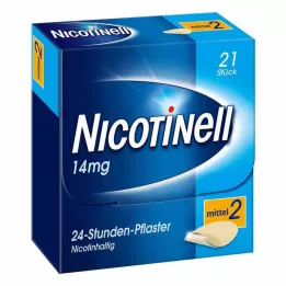 NICOTINELL 14 mg/24 tunnin laastari 35 mg, 21 kpl
