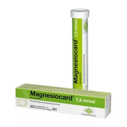 MAGNESIOCARD 7,5 mmol poretabletit, 20 kpl