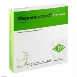 MAGNESIOCARD 7,5 mmol poretabletit, 100 kpl