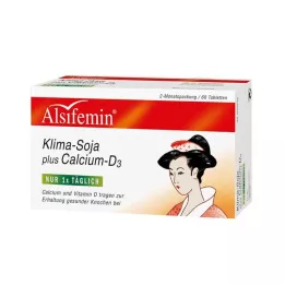ALSIFEMIN Climate-Soja plus Calcium D3 tabletit, 60 kpl