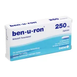 BEN-U-RON 250 mg peräpuikot, 10 kpl