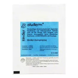 ALUDERM Lasten kompressit 6x6 cm, 1 kpl