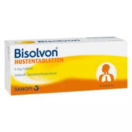 BISOLVON Yskätabletit 8 mg, 50 kpl