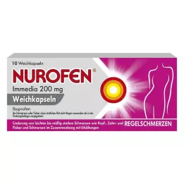NUROFEN Immedia 200 mg pehmeät kapselit, 10 kpl