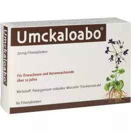 UMCKALOABO 20 mg kalvopäällystetyt tabletit, 60 kpl