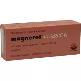 MAGNEROT CLASSIC N -tabletit, 50 kpl