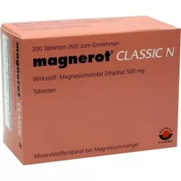 MAGNEROT CLASSIC N -tabletit, 200 kpl