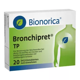 BRONCHIPRET TP Kalvopäällysteiset tabletit, 20 kpl