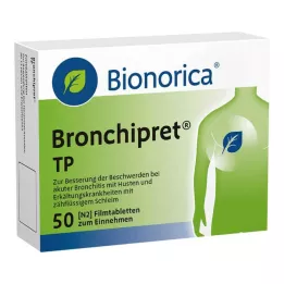 BRONCHIPRET TP Kalvopäällysteiset tabletit, 50 kpl