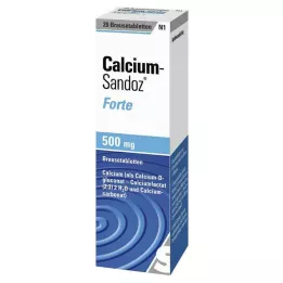 CALCIUM SANDOZ forte poretabletit, 20 kpl