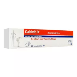 CALCIVIT D poretabletit, 20 kpl