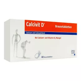 CALCIVIT D poretabletit, 40 kpl