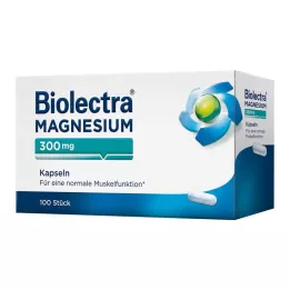 BIOLECTRA Magnesium 300 mg kapselit, 100 kpl