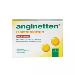 ANGINETTEN Kurkkutabletit sokerittomat, 24 kpl