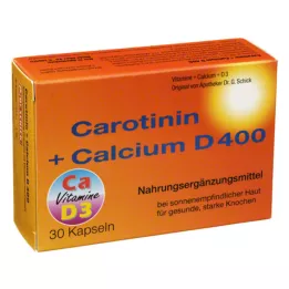 CAROTININ+Calcium D 400 kapselit, 30 kpl