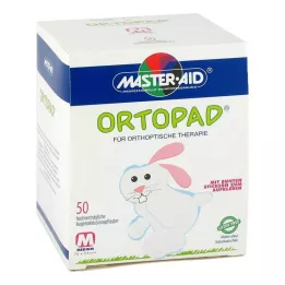 ORTOPAD keskisuurten silmien kapasiteetin kipsi, 50 kpl