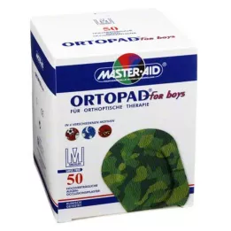 ORTOPAD Pojille keskipitkän autoclionpastras, 50 kpl