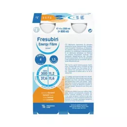 FRESUBIN ENERGY Fiber DRINK karamelli juomapullo 6x4x200 ml