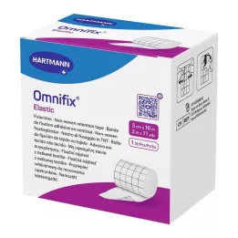 OMNIFIX kuminauha 5 cmx10 m rulla, 1 kpl