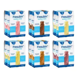 FRESUBIN ENERGY Kuitu DRINK Sekalaatikon juomapullot 6x4x200 ml