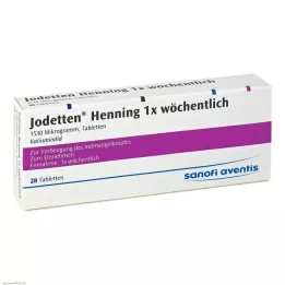 JODETTEN Henning 1x viikkotabletit, 28 kpl