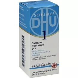 BIOCHEMIE DHU 1 kalsiumfluora D 12 tablettia, 80 kpl