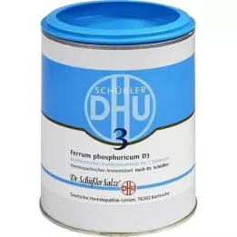BIOCHEMIE DHU 3 Ferrum fosforicum D 3 -tabletit, 1000 kpl