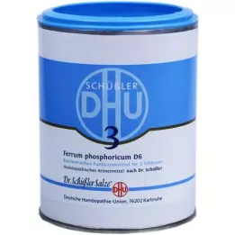 BIOCHEMIE DHU 3 Ferrum fosforicum d 6 tablettia, 1000 kpl