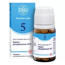BIOCHEMIE DHU 5 Kalium phosphoricum D 12 tablettia, 80 kpl