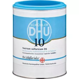BIOCHEMIE DHU 10 natrium rikkiä D 6 tablettia, 1000 kpl
