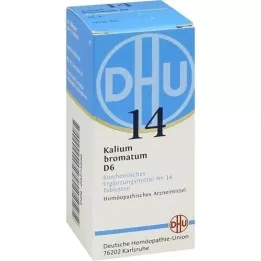 BIOCHEMIE DHU 14 kaliumbromatum d 6 tablettia, 80 kpl