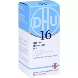BIOCHEMIE DHU 16 litiumkloratum D 12 tablettia, 80 kpl