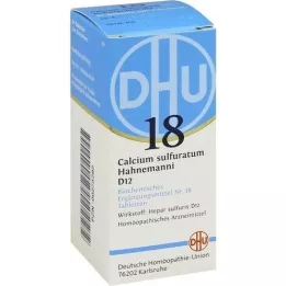 BIOCHEMIE DHU 18 Kalsiumrikkiä D 12 tablettia, 80 kpl