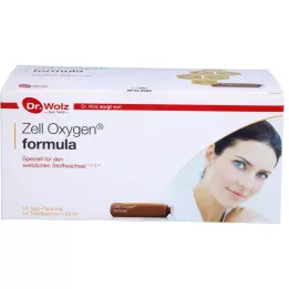 ZELL OXYGEN Formula juomakerkot, 14x20 ml