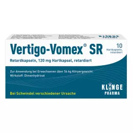 VERTIGO-VOMEX SR Depotkapselit, 10 kpl