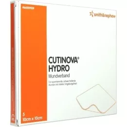 Cutonova Hydro 10x10cm Haavojen pukeutuminen, 5 kpl